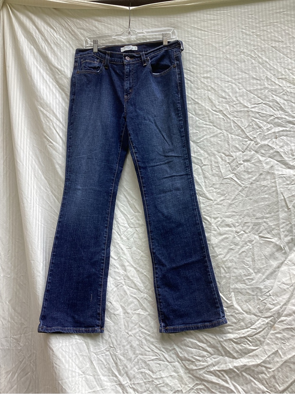 Levi's boot cut 515 Dark Blue Flare Jeans, size 10